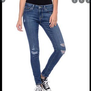 Levi’s 711 skinny blue jeans 26